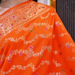 Banarasi Chiniya Silk Saree - Lahariya Mina