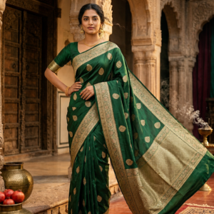 banarasi silk saree katan silk