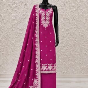 Pure mal chanderi silk