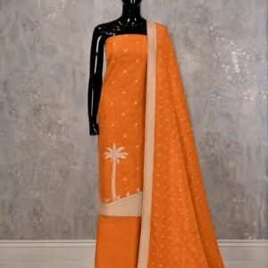 Pure Mal Chanderi Silk Suit Fabrics