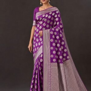 Pure Katan Silk Banarasi handloom