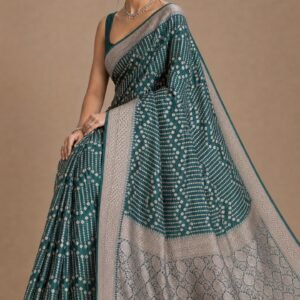 Pure Katan Silk Banarasi handloom
